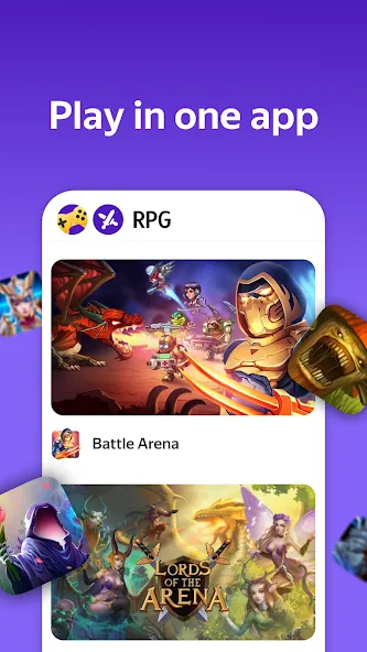 Yandex Games RPG and Role  [МОД Unlocked] Screenshot 2