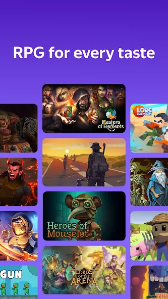 Yandex Games RPG and Role  [МОД Unlocked] Screenshot 3