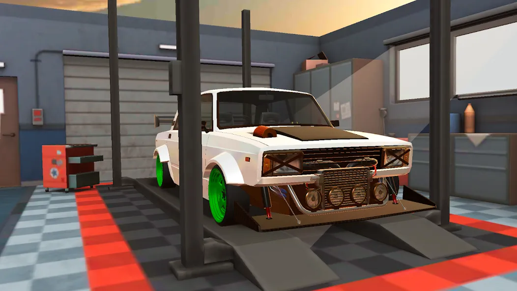 Turbo VAZ: Traffic Racer  [МОД Много монет] Screenshot 1