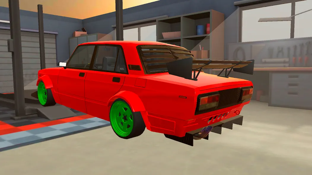 Turbo VAZ: Traffic Racer  [МОД Много монет] Screenshot 2