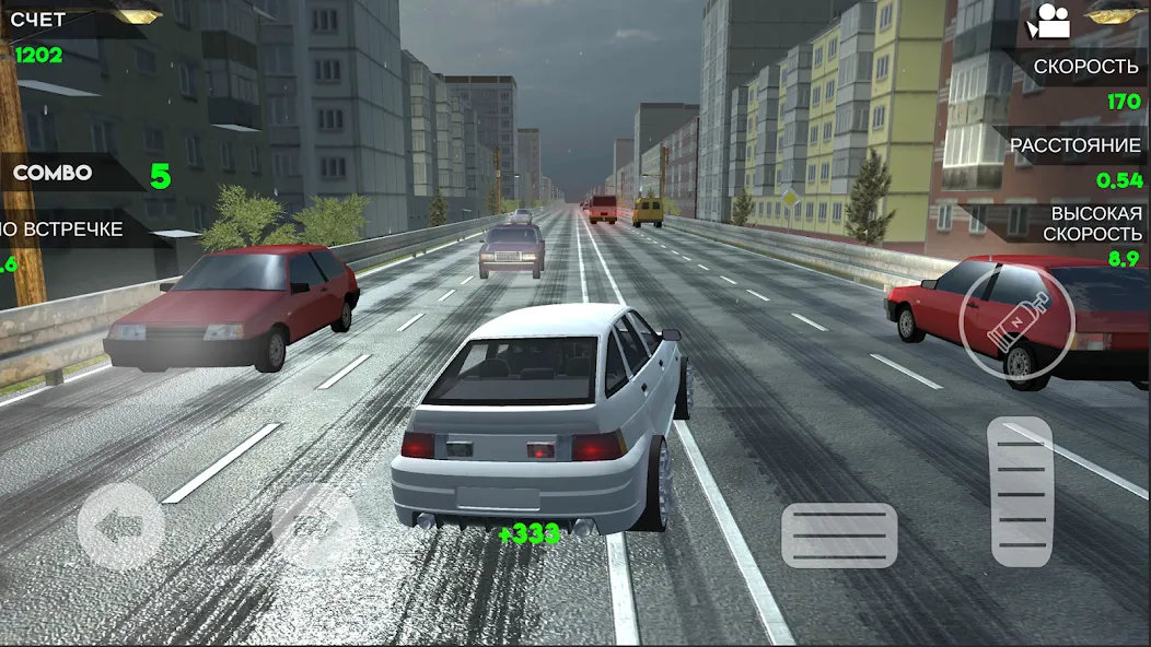 Turbo VAZ: Traffic Racer  [МОД Много монет] Screenshot 5