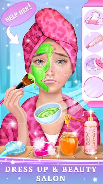 BFF Makeover - Spa & Dress Up  [МОД Бесконечные деньги] Screenshot 1