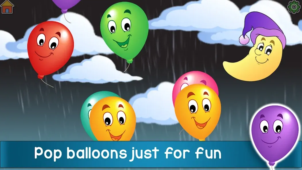 Kids Balloon Pop Game  [МОД Много денег] Screenshot 2