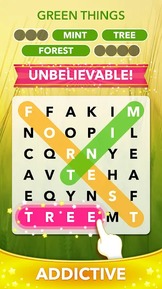 Word Heaps Search - Word Games (Ворд Хипс Срч)  [МОД Много монет] Screenshot 2