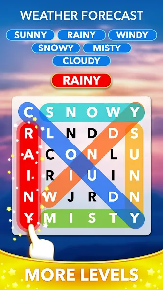 Word Heaps Search - Word Games (Ворд Хипс Срч)  [МОД Много монет] Screenshot 5
