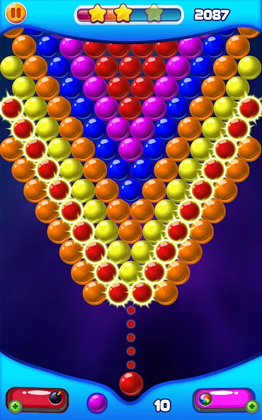 Bubble Shooter 2 (Бабл Шутер 2)  [МОД Mega Pack] Screenshot 3