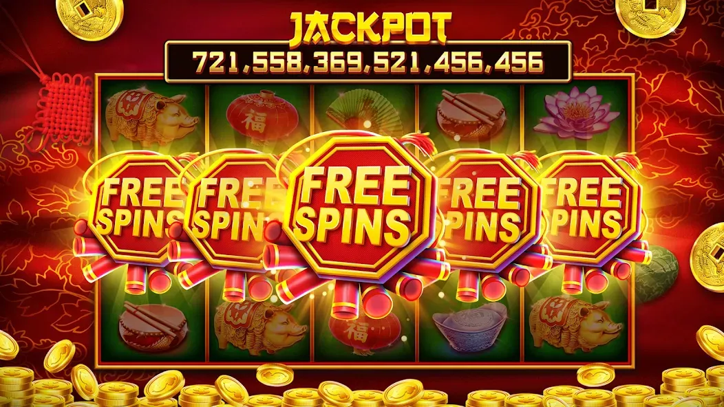 Winning Slots Las Vegas Casino (Виннинг Слотс Лас Вегас Казино)  [МОД Бесконечные монеты] Screenshot 4