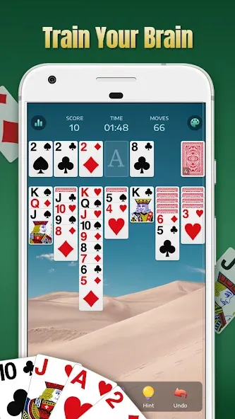 Solitaire - Classic Card Games  [МОД Unlimited Money] Screenshot 4