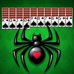 Взлом Spider Solitaire - Card Games  [МОД Бесконечные монеты] - последняя версия apk на Андроид