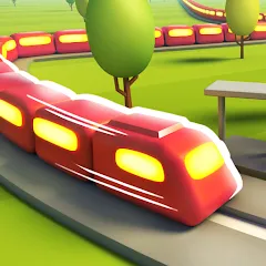 Взлом Train Adventure - Line Game (Трейн Эдвенчер)  [МОД Много денег] - последняя версия apk на Андроид