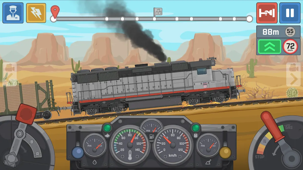 Train Simulator: Railroad Game (Трейн Симулятор)  [МОД Unlimited Money] Screenshot 1