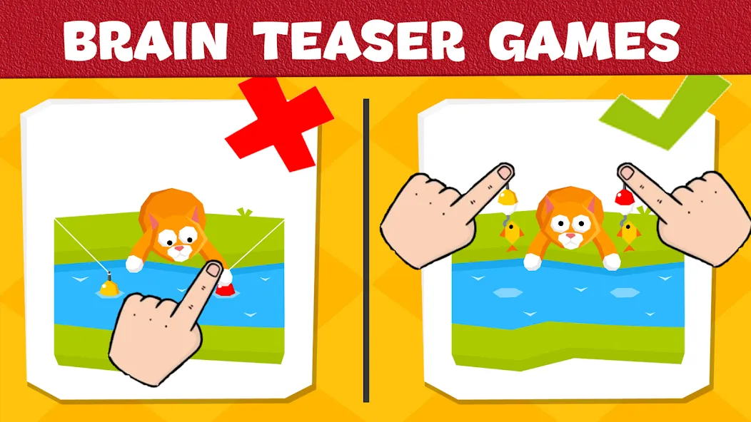 Brain Games: Puzzle for adults  [МОД Все открыто] Screenshot 3