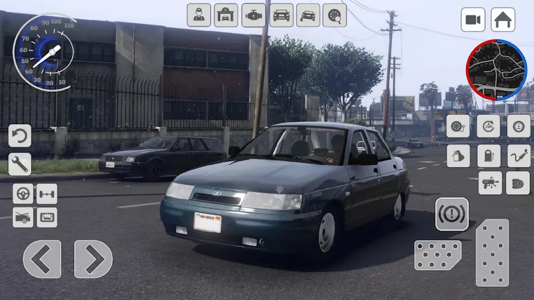 Drift 2110: Russian Tuning VAZ  [МОД Меню] Screenshot 1