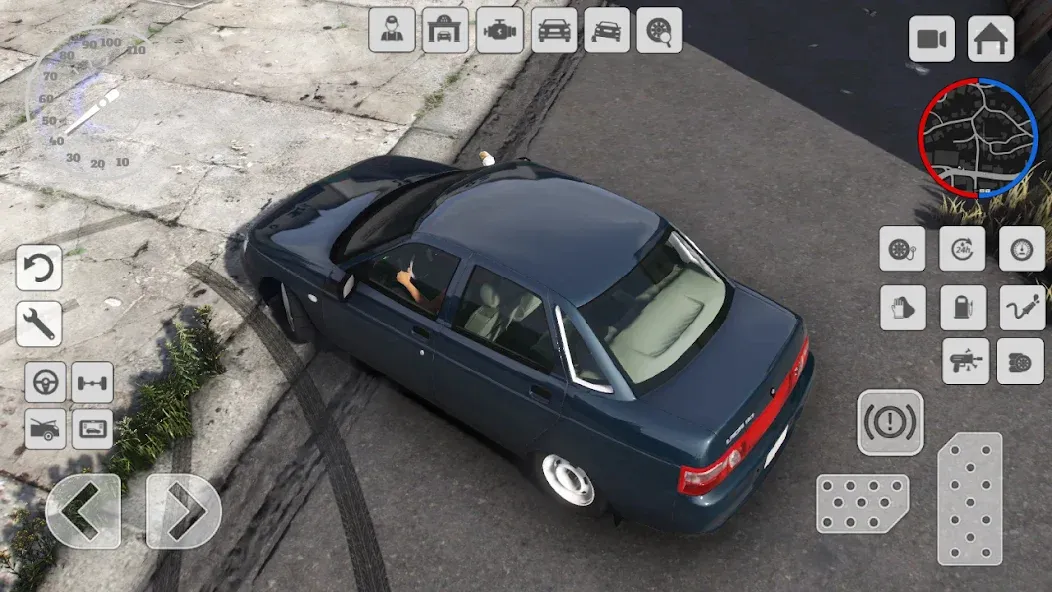 Drift 2110: Russian Tuning VAZ  [МОД Меню] Screenshot 3