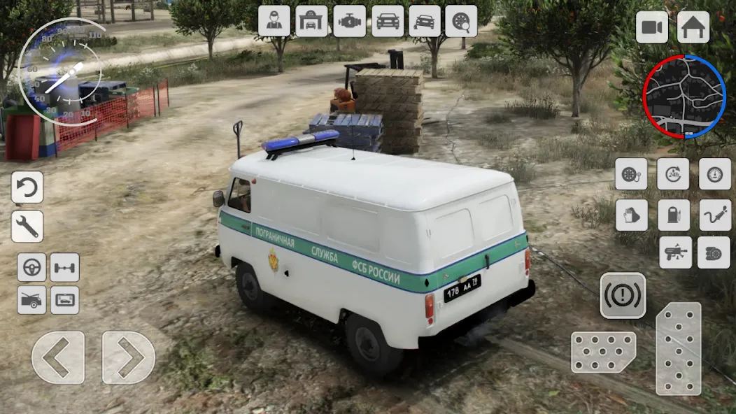 UAZ Loaf: Special vehicle 4x4  [МОД Меню] Screenshot 4