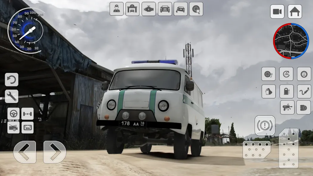 UAZ Loaf: Special vehicle 4x4  [МОД Меню] Screenshot 5