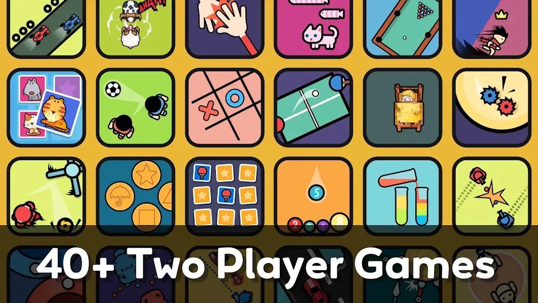 Two Player Games: 2 Player Joy  [МОД Unlocked] Screenshot 1