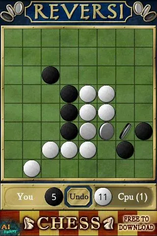 Reversi (Реверси)  [МОД Бесконечные монеты] Screenshot 1