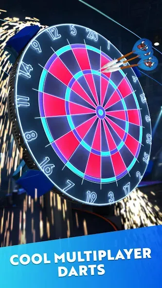 Darts of Fury (Дартс оф Фьюри)  [МОД Бесконечные деньги] Screenshot 1