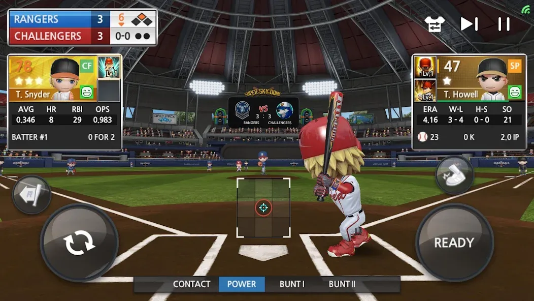 BASEBALL 9 (БЕЙСБОЛ 9)  [МОД Unlimited Money] Screenshot 1