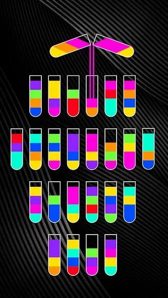 SortPuz 3D: Water Color Sort (СортПаз 3Д)  [МОД Unlocked] Screenshot 2