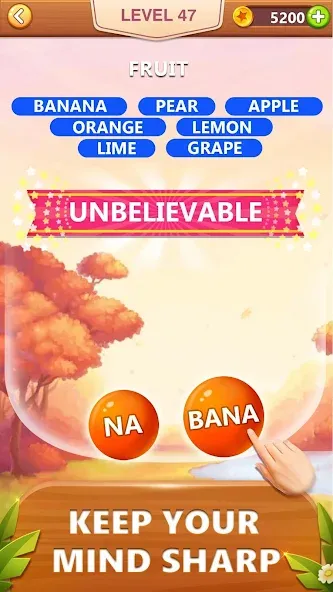 Word Bubble Puzzle - Word Game  [МОД Много монет] Screenshot 3