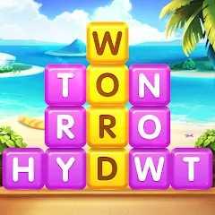 Взломанная Word Heaps -Connect Stack Word  [МОД Бесконечные деньги] - стабильная версия apk на Андроид